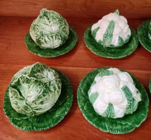 lot 85 image: Cauliflower and Lettuce Dishes
