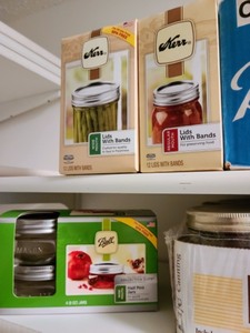 lot 90 image: Canning Jars
