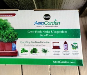 lot 94 image: Pair of Miracle Grow Aero Gardens