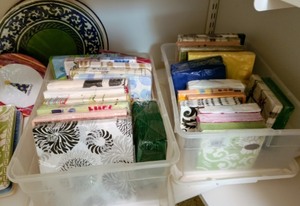 lot 91 image: Napkins and Paper Plates