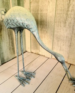 lot 96 image: Decorative Metal Cranes