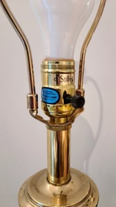 lot 173 image: Pair of Stifle Lamps