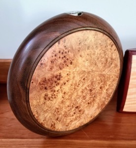 lot 174 image: Unique Wood Vases