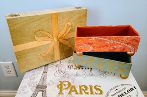 lot 230 image: Decorative Storage Boxes