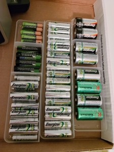 lot 248 image: Rechargeable Batteries and Charging Docks