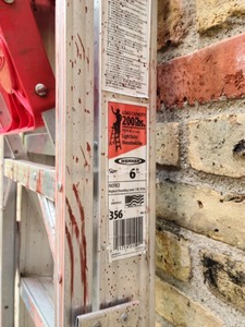 lot 263 image: Werner 6ft Ladder