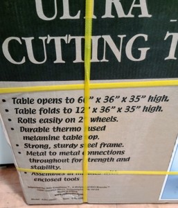 lot 146 image: Rio Creations Ultra Cutting Table