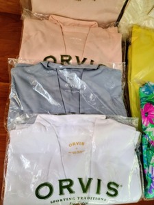 lot 366 image: Orvis Shirts and Suimsuit