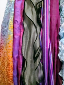 lot 377 image: Colorful Scarves
