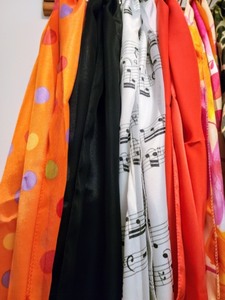 lot 379 image: Colorful Scarves #3