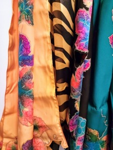 lot 380 image: Colorful Scarves #4