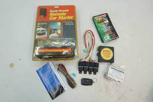 lot 127 image: Car start kit and security set