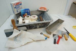lot 135 image: Sheetrock supplies
