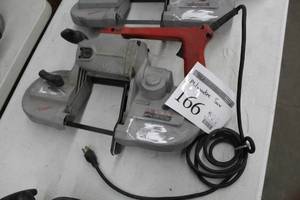 lot 166 image: Milwaukee Bandsaw