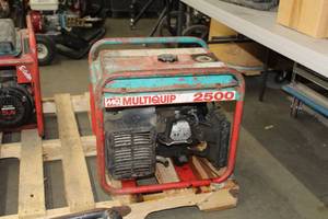 lot 114 image: Multiquip GA-2.5H 2500 AC Generator
