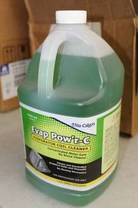 lot 199 image: Lot of (4) Nu-Calgon Evap Powr -C Evaporator Coil Cleaner Concentrate 1-Gallon Plastic Jugs
