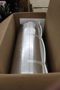 lot 205 image: Lot of (1) 3M Interam Endothermic Mat E-5A-4 Aluminum Backing Roll (in original packaging)