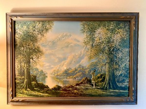 lot 88 image: Vintage 1927 Framed Print by Stanley H. Walker