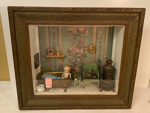 lot 84 image: Adorable Child Scene Diorama