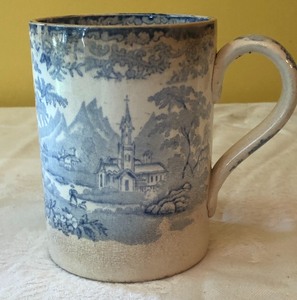 lot 71 image: 1830s English One Pint Mug