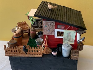 lot 168 image: Country Scene Diorama