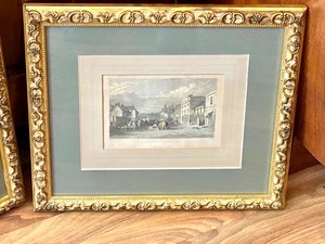 lot 195 image: Two Vintage Framed Prints of Cornwall, England