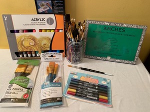 lot 146 image: Variety of Art Supplies