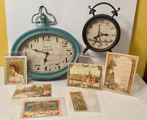 lot 293 image: Paris Fun Paris Themed Decor