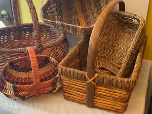 lot 244 image: Variety of Five Baskets
