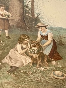 lot 270 image: Lovely Vintage Print
