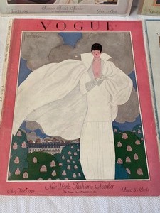 lot 265 image: Ephemera Four Early 1900s Vogue Covers