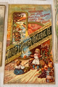 lot 262 image: Vintage Advertising Cards & Postcards