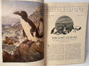lot 253 image: Ephemera 1928 Nature Magazine