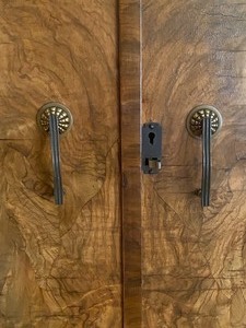 lot 250 image: 1920s Armoire Cabinet