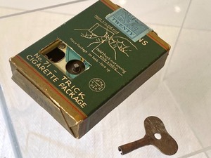 lot 308 image: Vintage Lucky Strike Trick Cigarette Pack