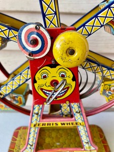 lot 368 image: Vintage Metal Ferris wheel by J. Chein