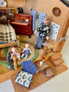 lot 363 image: Cabin Diorama