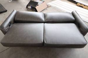 lot 236 image: New RV Reclining Jack knife Sofa Sleeper Couch