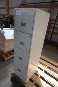 lot 241 image: 4-Drawer Filing Cabinet