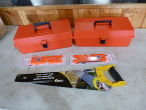 lot 64 image: 2 Plastic 15 Toolboxes