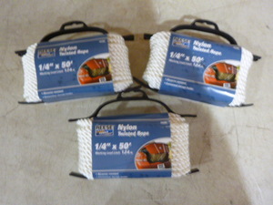 lot 85 image: 3 Spools of Reese Nylon Twisted Rope