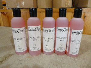 lot 121 image: 5 Bottles of Enviro-Chem Fire Starter Gel