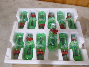 lot 203 image: 1 Dozen Coca-Cole Christmas Bottles