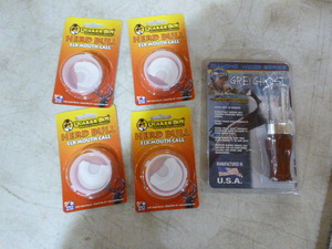 lot 212 image: 5 Hunting Calls