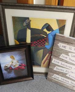 lot 70 image: NEW Wall Art (3)