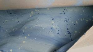 lot 101 image: Painted Canvas Back Drop. (4)