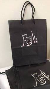 lot 110 image: NEW Black Gift Bags (Huge amount)