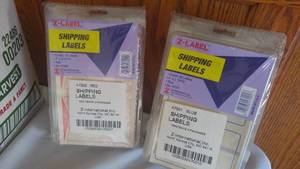 lot 131 image: Shipping Labels (1 case)  Total 6000 labels