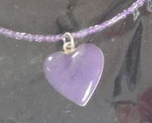 lot 142 image: Purple Heart Fashion Necklace Choker (6 dozen)