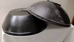 lot 154 image: Floodlight Reflectors (2) 22 in. Diam.
